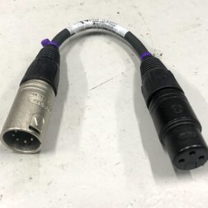 DMX 5-Pin (M) to 3-Pin (F)