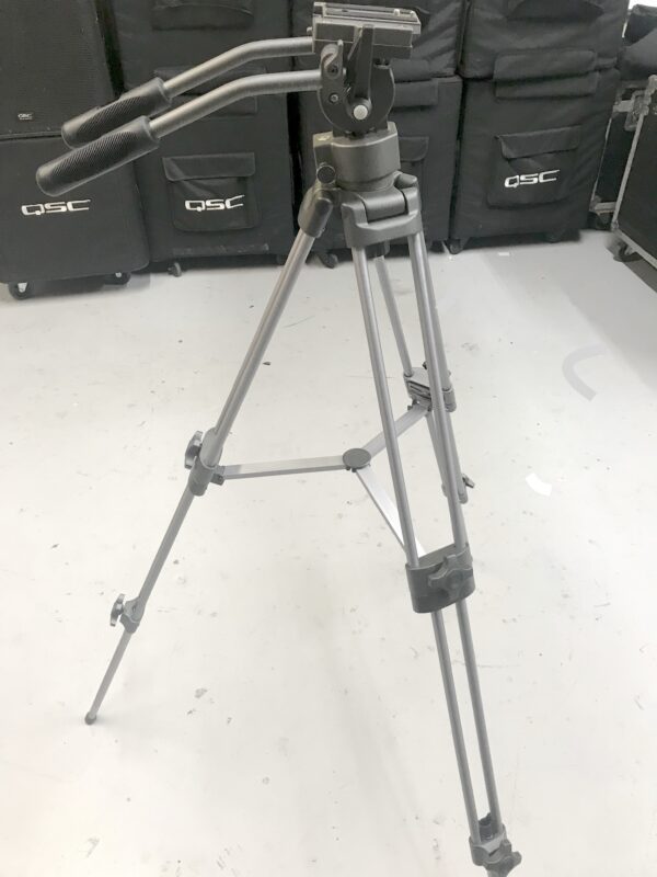 Camera Tripod, 3-Stage Fluid-Head 5'