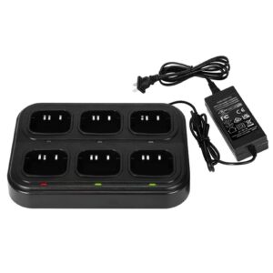 Six-Radio Charge Station