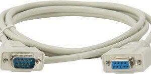 Cable - RS-232 Serial Data 9-Pin (M) to (F), 6'