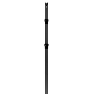 2" 4 - 7 BLACK ANODIZED ULTIMATE TELE UPRIGHT SLIP FIT COLLAR TWO PIECE