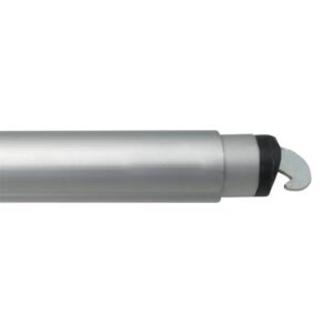 6-10' SILVER DRAPE SUPPORT BUTTON STOPS @ 8, & 10'