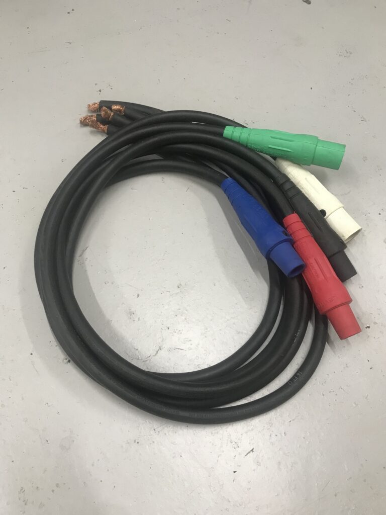 Cable - 2/0 Electrical Tie-In Set, 5-Wire Bare End to Cam, 3'