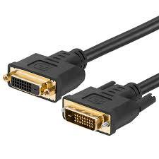 Cable - DVI-D Dual Link (M) to (F), 6'