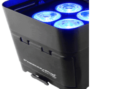 Chauvet Freedom Par Quad-4 Wireless LED Fixture