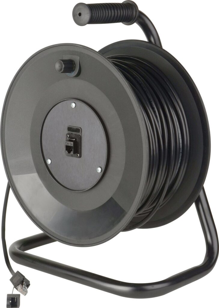 300' Armored Ethernet Reel