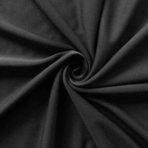 20 FT POLY STRETCH DRAPE PANEL BLACK, 238" H x 58" W, 4 X 4 POCKET