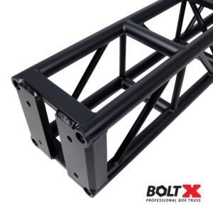 3 Ft. BoltX Black Bolted 12 Inch Professional Box Truss Segment