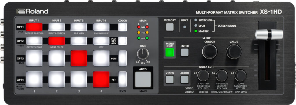Roland XS-1HD MultiFormat Matrix Switcher