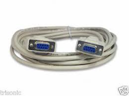 Cable - Serial Data 9-Pin (F) to (F), 6'