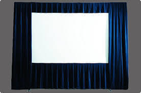 Fastfold Screen, with Dress Kit 5.75' x 10' (16:9)