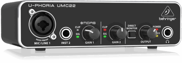 Behringer U-Phoria USB Audio Interface