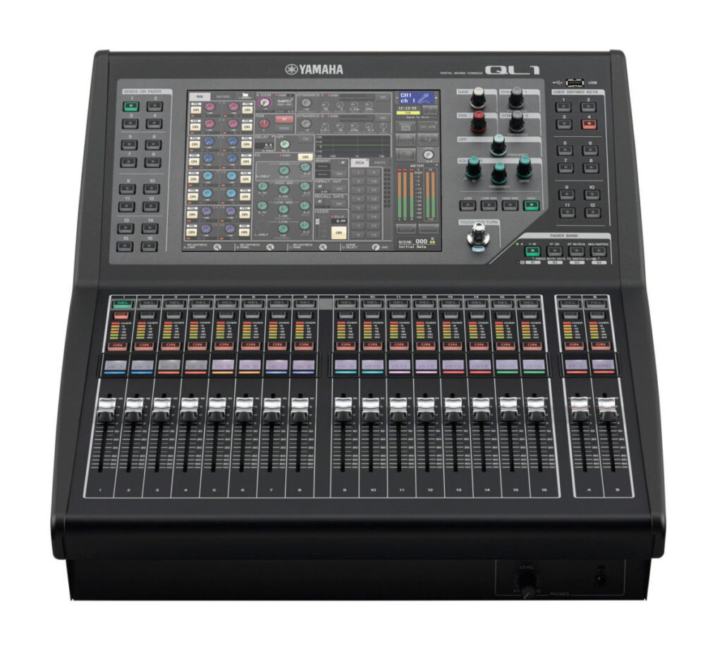 Yamaha QL1 16-Input, 8-Output Digital Mixer
