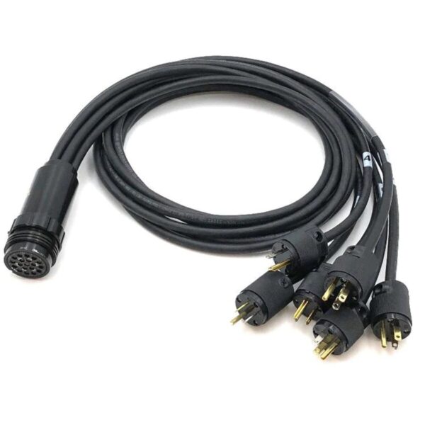 Socapex Break In Cable - 19-pin (F) to (6) Edison (M)