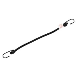 3' Black Bungee