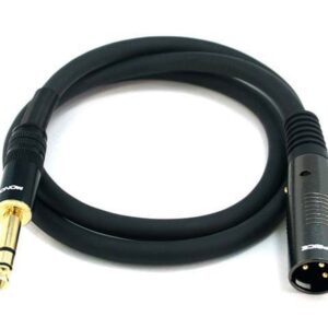 TRS to XLR Male Adapter