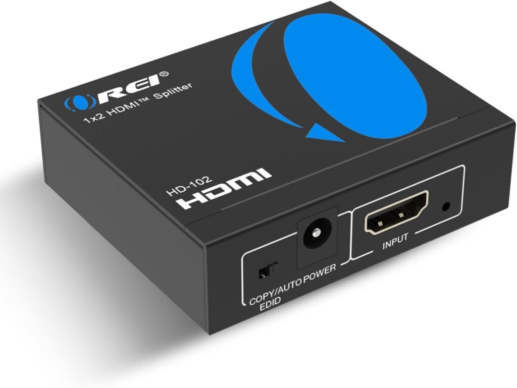 OREI 1080p@30Hz HDMI Splitter 1x2
